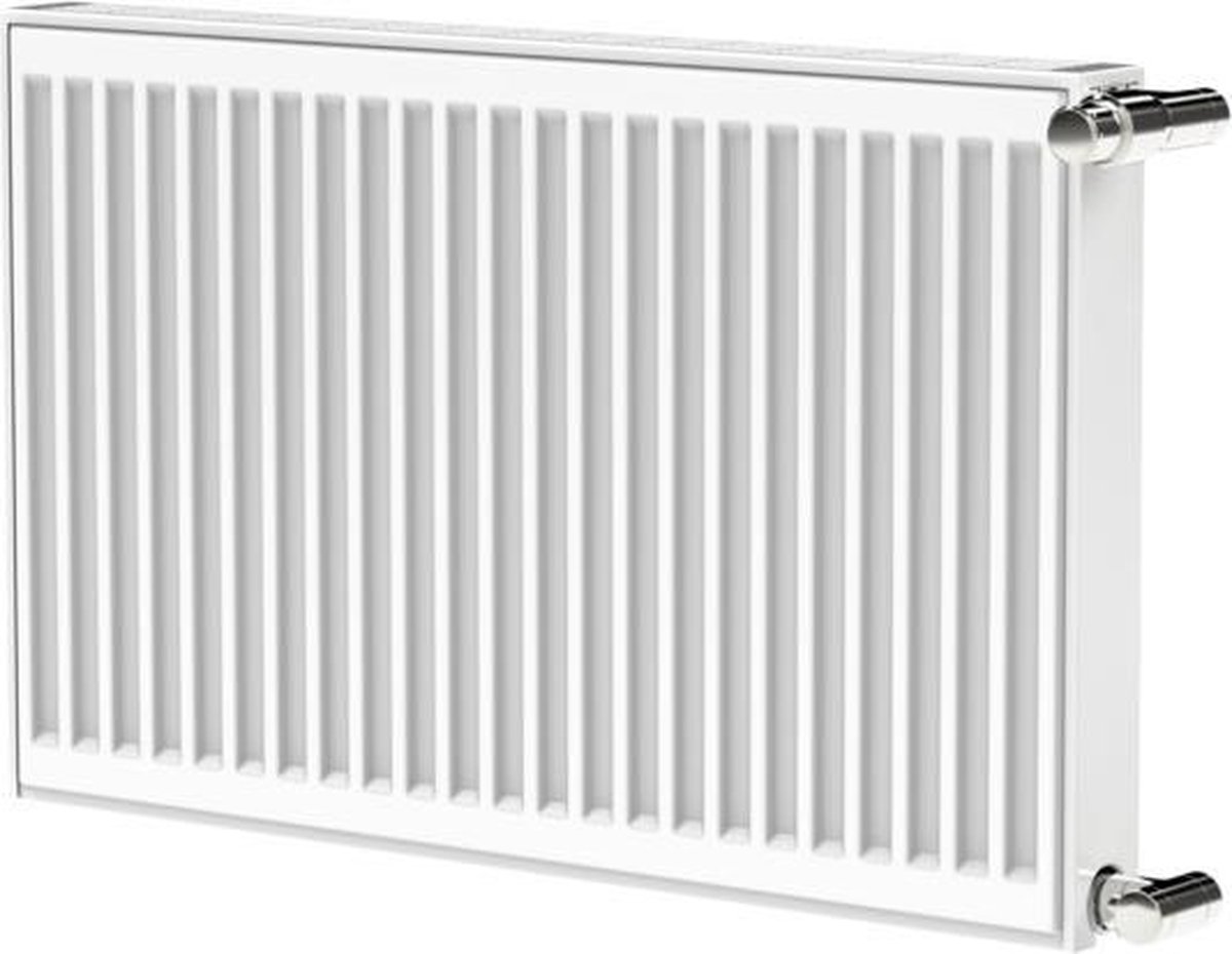 Stelrad Compact All In paneelradiator 50x60cm type 11 500watt 4 aansluitingen Staal Wit glans