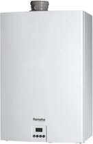 Remeha Combiketel Avanta 28C CLV CW4, max. aanvoertemp. 85C, nom. vermogen 80-60C/24kW, 80/80, hxbxd 600x400x290mm