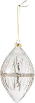 J-line Kerstbal Strass Glitter Glas Goud 6