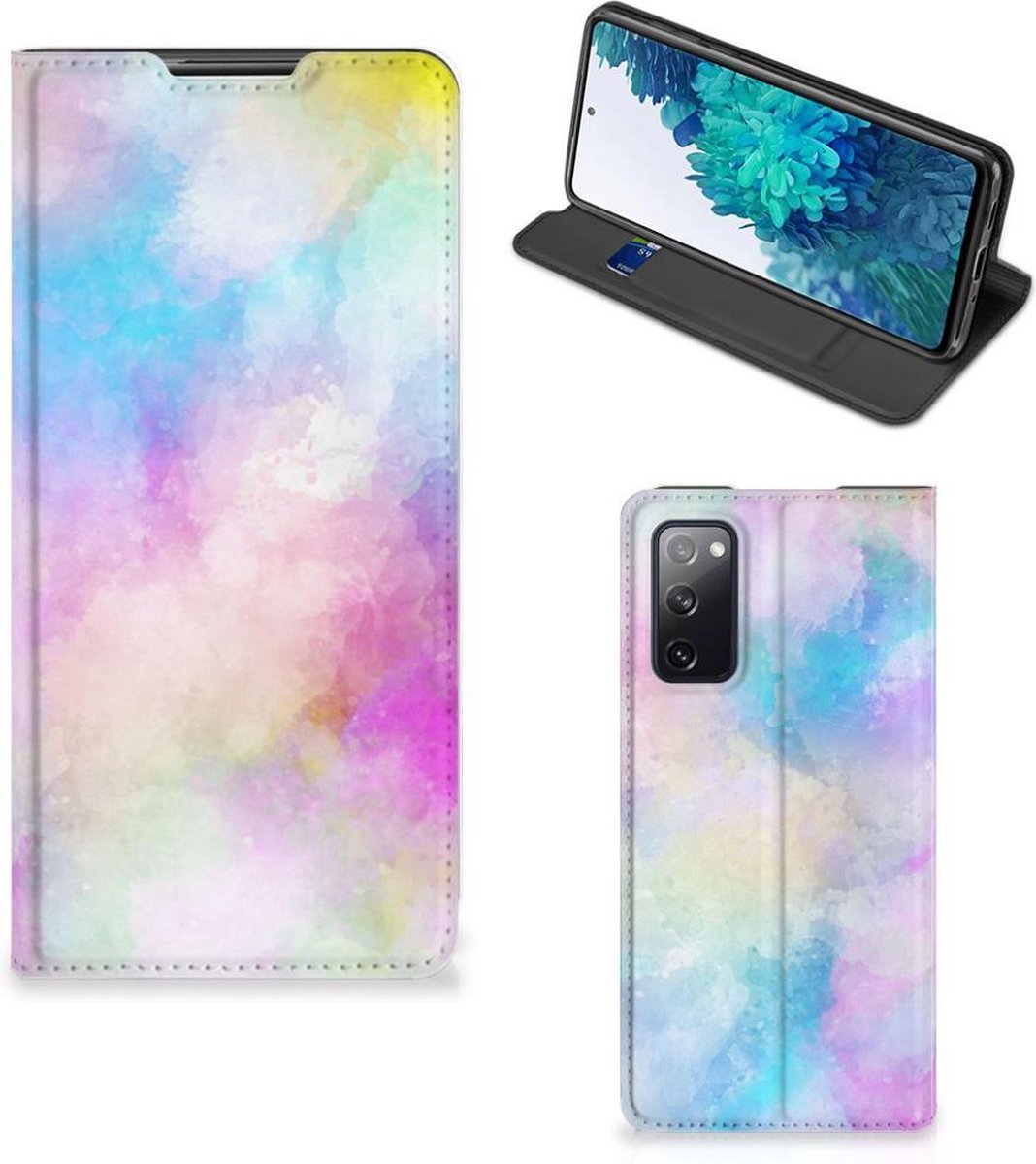 Bookcase Samsung Galaxy S20 FE Watercolor Light