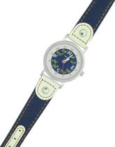 Prisma kinderhorloge compas blauw