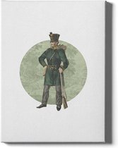 Walljar - Royal Hunter - Muurdecoratie - Poster met lijst