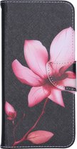 Design Softcase Booktype Samsung Galaxy A21s hoesje - Bloemen