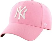 47 Brand New York Yankees MVP Cap B-MVP17WBV-RSB, Vrouwen, Roze, Snapback