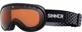 Sinner Vorlage S skibril zwart/oranje