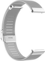 Luxe Milanese Loop Armband Geschikt Voor  Fossil Gen 5 Julianna Horloge Bandje - Metalen Milanees Watchband Polsband - Stainless Steel Mesh Watch Band - Horlogeband - Veilige Vergr