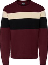 Only & Sons Robbie Rode Streep Sweater - l
