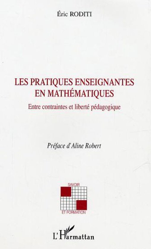 Les pratiques enseignantes en mathématiques - cover