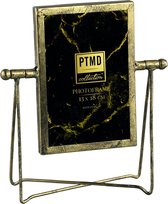 PTMD  nyla goud ijzeren fotoframe in houder