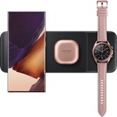 Samsung Wireless Charger Trio Smartphone / Galaxy Watch / Galaxy Buds - Zwart