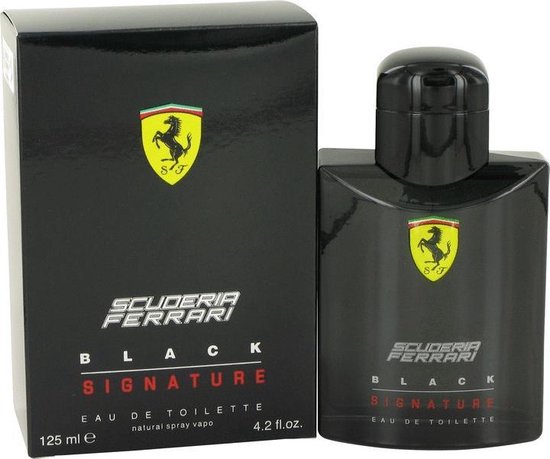 Scuderia Ferrari Black Signature EDT 125 ml - Ferrari