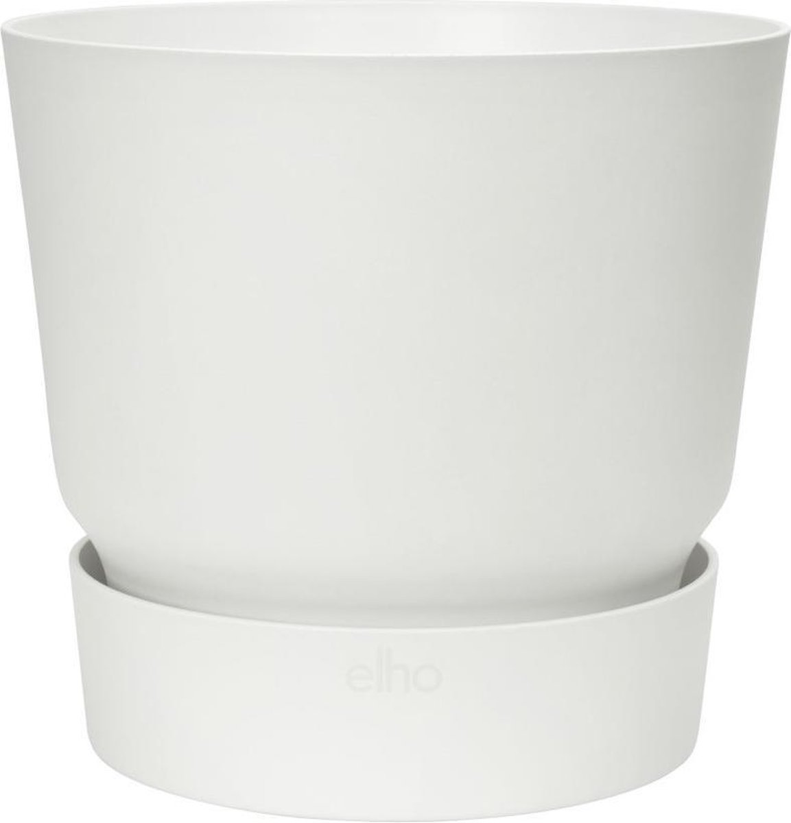 Elho - greenville rond 30cm wit