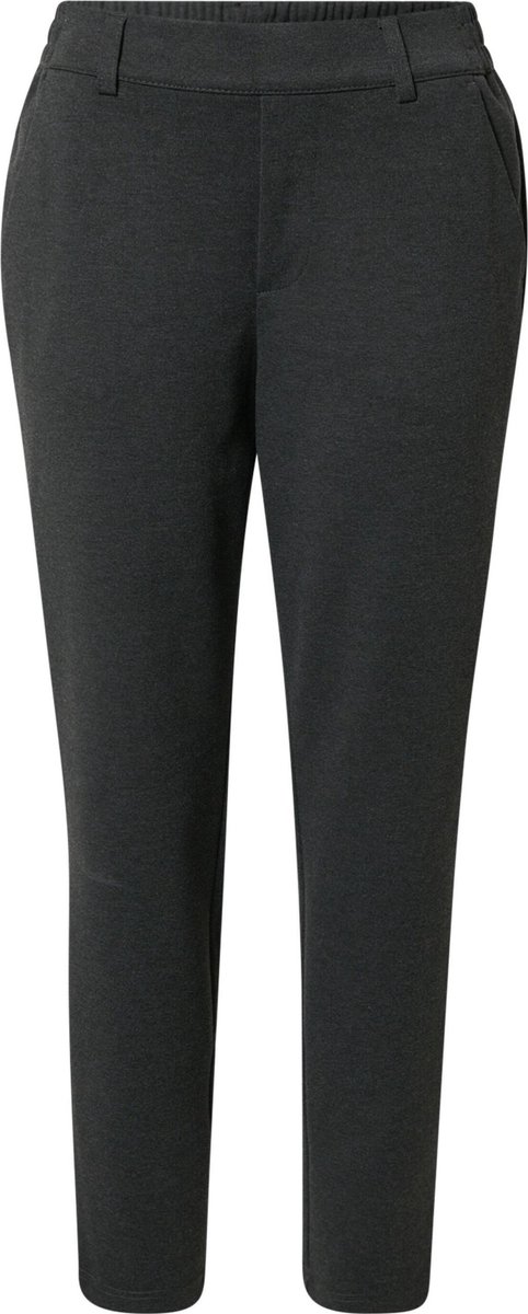 Tom Tailor Denim - Broek met relaxte pasvorm en elastische tailleband - Maat S - Shale Grey Melange