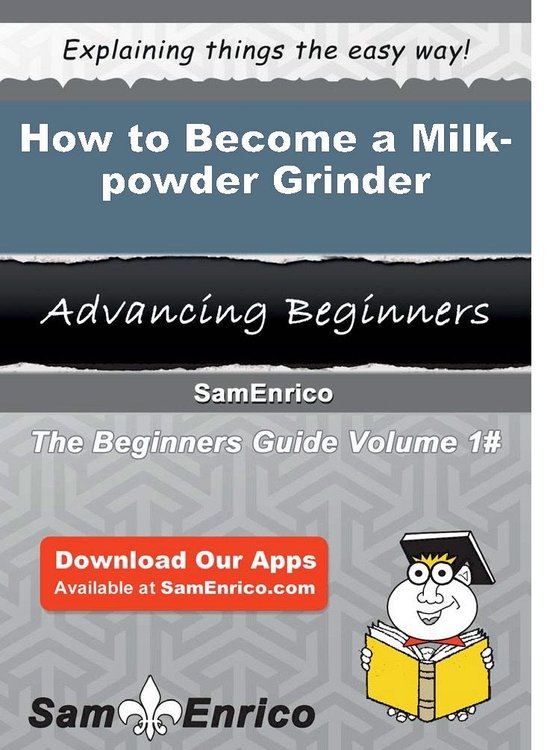 Foto: How to become a milk powder grinder