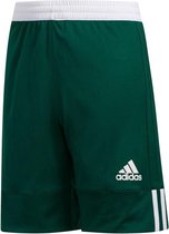 adidas 3G Speed Reversible Short kinderen - Sportbroeken - donkergroen - Unisex