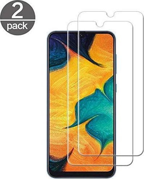 Samsung Galaxy A20s Screenprotector Glas Tempered Glass Screen Protector 2x