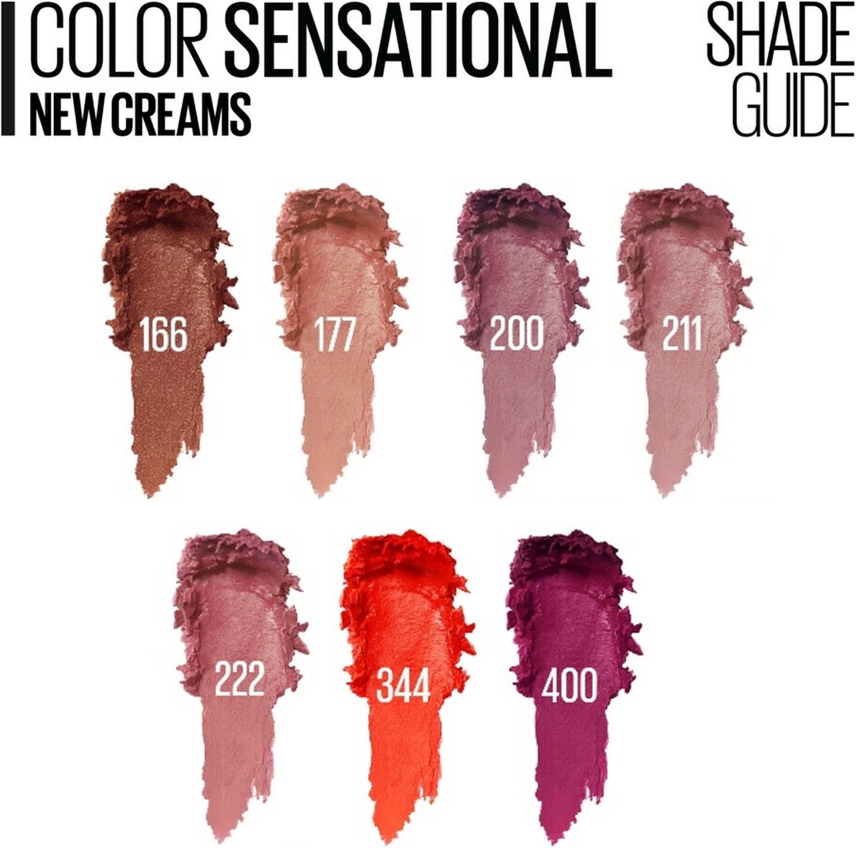 Maybelline Color Sensational Cream Lippenstift - Nude bol | Bare 177 Reveal 