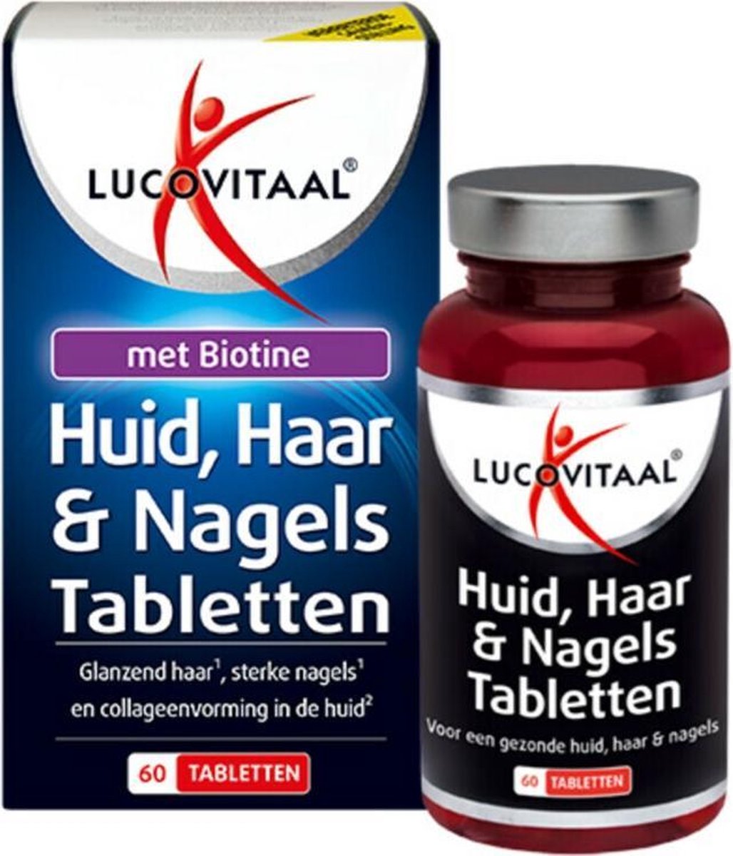 Lucovitaal Huid, Haar Nagels Tabletten | bol.com