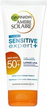 Garnier Ambre Solaire Sensitive Expert Zonnecrème SPF 50+ - 200 ml - Hypoallergeen