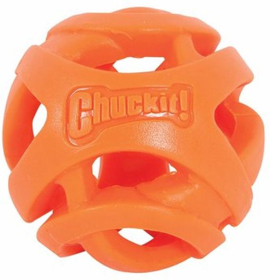 Chuckit breathe right fetch bal oranje 7 cm