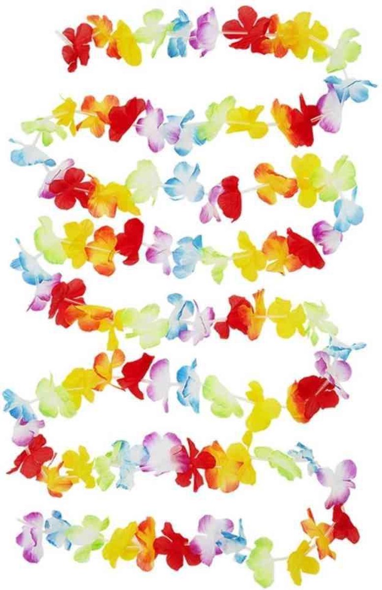 Smiffys - Hawaiian Bunting Feestdecoratie - Regenboog