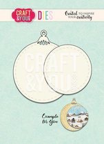 Craft&You Cutting Die Kerstbal CW095