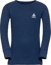 Odlo SUW TOP Crew neck l/s ACTIVE Originals K Blauw - Maat 140