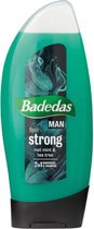 Badedas Feel Strong Douchegel - 6 x 250ml - Voordeelverpakking