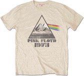 Pink Floyd Heren Tshirt -XL- Pyramids Geel