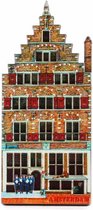 Magneet 2D MDF Huis Leeuwenburch Amsterdam - Souvenir