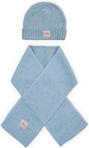 Jollein Sjaal Soft knit soft blue