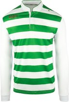 Robey Shirt Legendary LS - Voetbalshirt - Green/White Stripe - Maat M