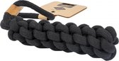 D&D Kurt gevlochten kegel Zwart XS - 22cmx10mm