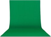 Green screen - Achtergrond - 200 x 300cm - Achtergronddoek - Chroma key -  Studiodoek - Groen doek - Fotografie - Groen