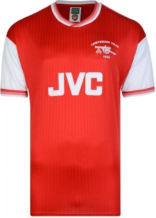 retro Arsenal FC Shirt home 1985 maat XXL