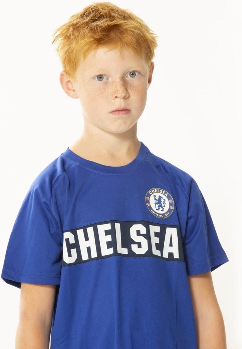 Chelsea thuis tenue - Officieel Chelsea FC product - voetbaltenue kinderen - shirt en broek - maat 164