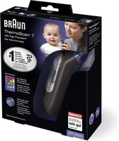 Braun ThermoScan 7 - Oor thermometer zwart 6520B