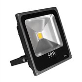 LED Bouwlamp Koel Wit - 50 Watt  - Plat