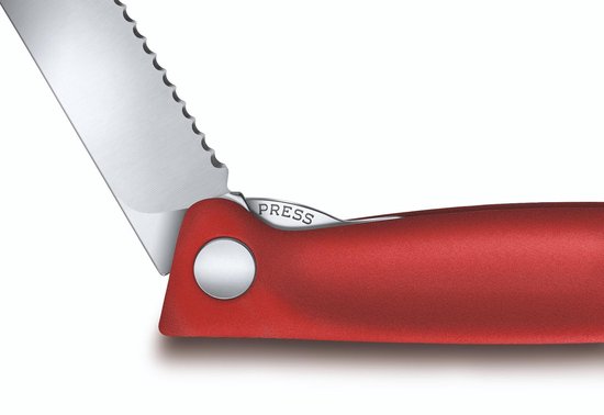 Couteau à tomates Swiss classique 11 cm rouge - Victorinox