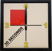 Boksklok Oldschool - Zwart
