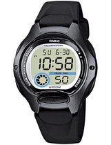 Casio CASIO Collection LW-200-1BVEF Horloge - Kunststof - Zwart - Ø 35 mm
