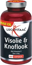 3x Lucovitaal Visolie & Knoflook 480 capsules