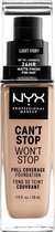 NYX Professional Makeup - Can't Stop Won't Stop Foundation - Light Ivory