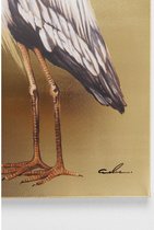 Kare Schilderij Heron Links 70x50cm