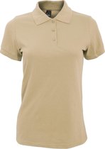 SOLS Dames/dames Prime Pique Polo Shirt (Zand)