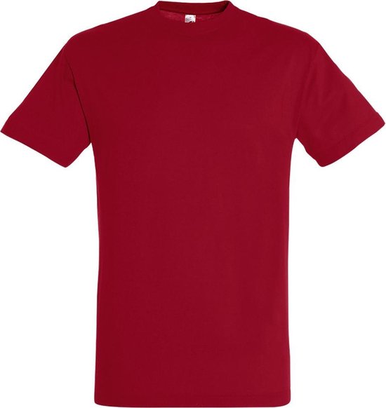 T-shirt à manches courtes SOLS Regent pour hommes (rouge Tango )