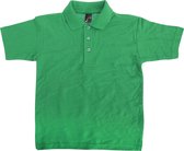 SOLS Kinder Unisex Zomer II Pique Polo Shirt (Kelly Groen)