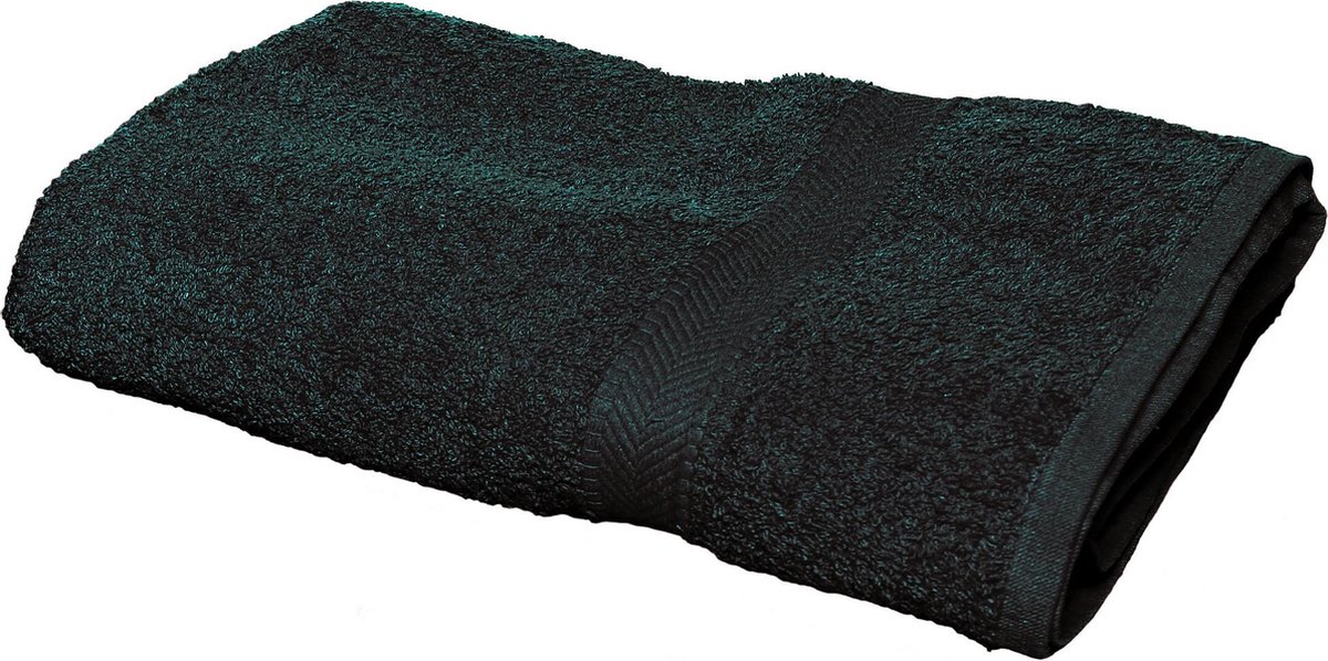 Towel City Luxe Range 550 GSM - Badlaken (100 X 150CM) (Zwart)