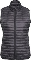 2786 Dames/dames Tribe Fineline Gewatteerde Gilet/lichaamsverwarmer (Staal)