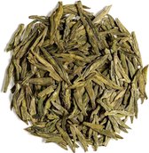 Longjing Dragon Well Green Tea - Premium Vroegseizoen Plukken Bekend Als Ming Qian Of Pre-Qingming (Ching Ming). Deze Graad Wordt Beschouwd Als De Allerbeste Van Longjing Thee 50g